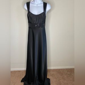Black Calvin Klein Black Evening Gown Size 4